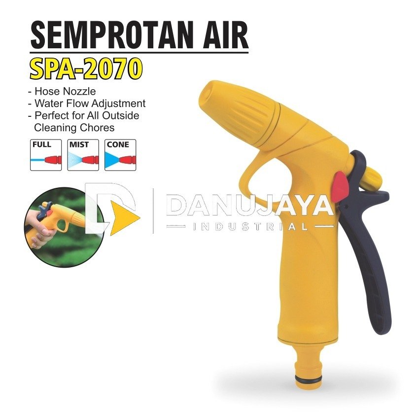 SEMPROTAN AIR SPA - 2070 / WATER SPRAY GUN / KEPALA SEMPROTAN SELANG AIR MERK ALDO