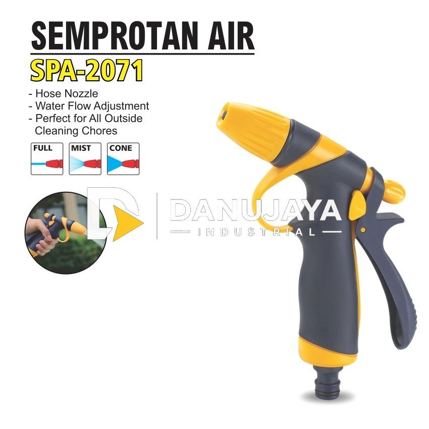 SEMPROTAN AIR SPA - 2071 / WATER SPRAY GUN / KEPALA SEMPROTAN SELANG AIR MERK ALDO
