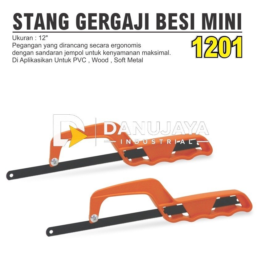 STANG GERGAJI BESI 12" 8102 / GAGANG GERGAJI BESI / HACK SAW ALDO