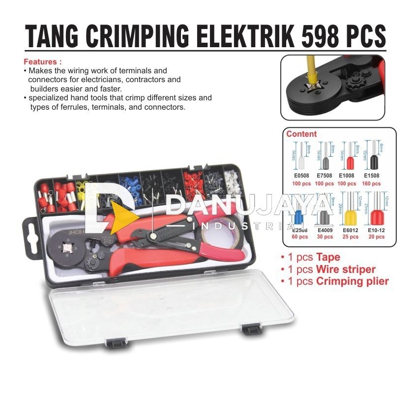 TANG CRIMPING TYPE : CP-325 MERK ALDO