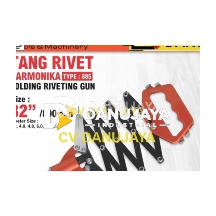 TANG RIVET HARMONIKA / HAND RIVETER / LAZY TONG RIVETER MERK ALDO