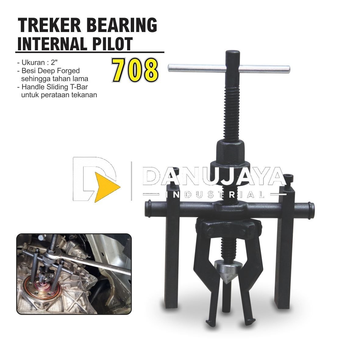 TREKER BEARING INTERNAL PILOT 2” / PILOT BEARING PULLER / BEARING PULLER INNER TREKER BEARING DALAM MERK ALDO