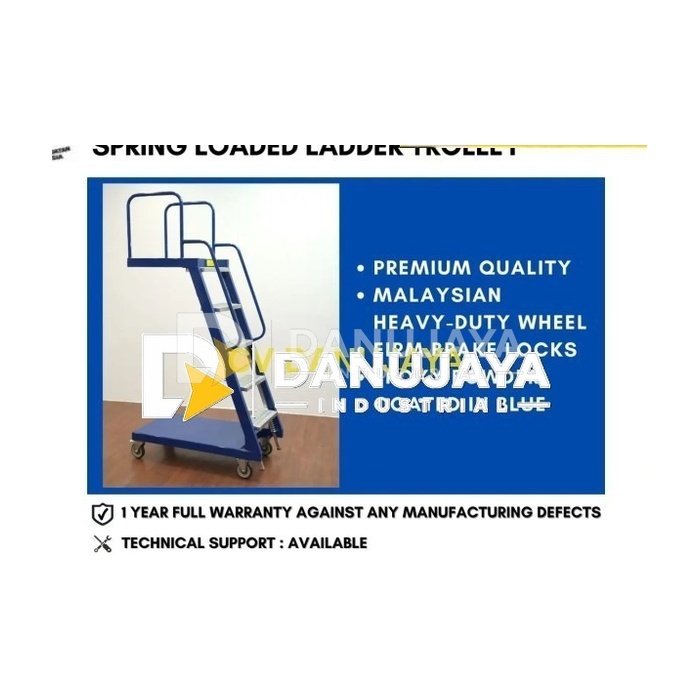 Tangga Gudang Ladder Trolley LT5 - Spring loaded - Superform Ban Ngai