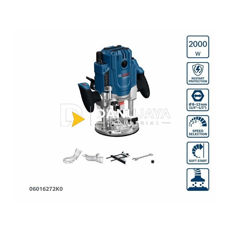 Bosch GOF 20-12 Mesin Trimmer Router Kayu 230V - 06016272K0