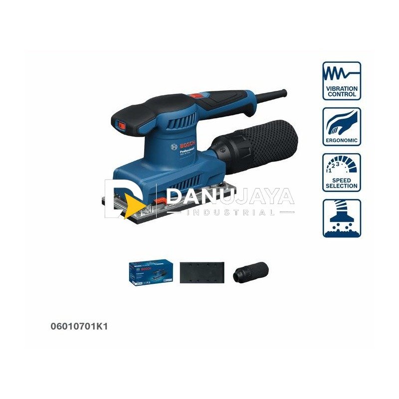 Bosch GSS 20-18 A Mesin Amplas Orbital Ergonomic Grip - 06010701K1
