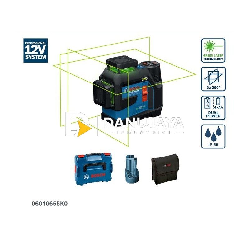 BOSCH CORDLESS LASER LEVEL (GLL 90-33 G) NEW - 06010655K0