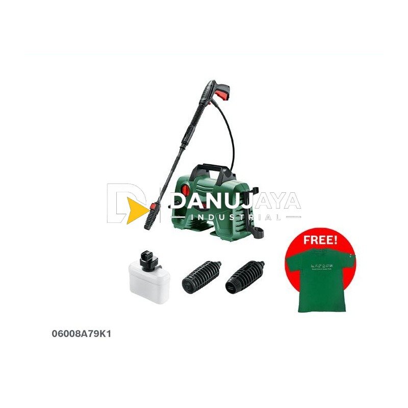 BOSCH DIY Alat Cuci Bertekanan Tinggi 120 Bar - Easy Aquatak High Pressure Washer 1500W | Semprotan Air Cuci Motor Mobil, Washer Listrik - Garansi Resmi - 06008A79K1