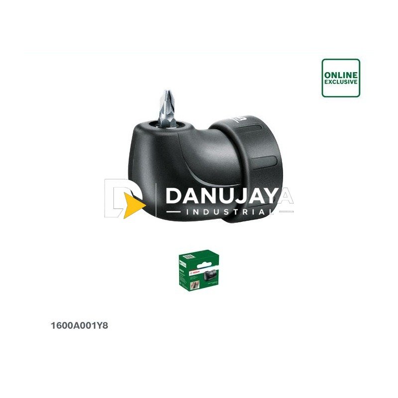 BOSCH IXO 7 Angle Screw Adapter Kepala Obeng Sudut 90° Original - 1600A001Y8