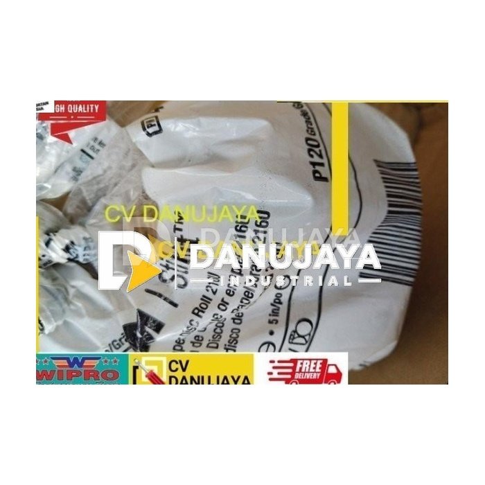 3M Stikit Gold Paper Disc Roll 216U 5in x NH P80