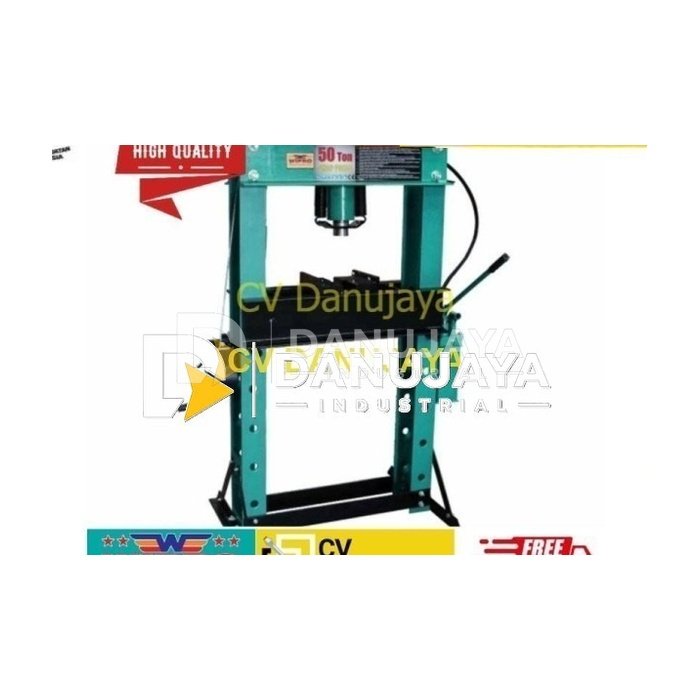 50 TON MESIN ALAT PRESS HIDROLIK HYDRAULIC PRESS PRES 50 TON WIPRO