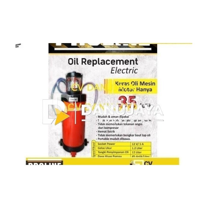 Alat Sedot Ganti Kuras Oli Listrik Mesin Oil Replacement Electric