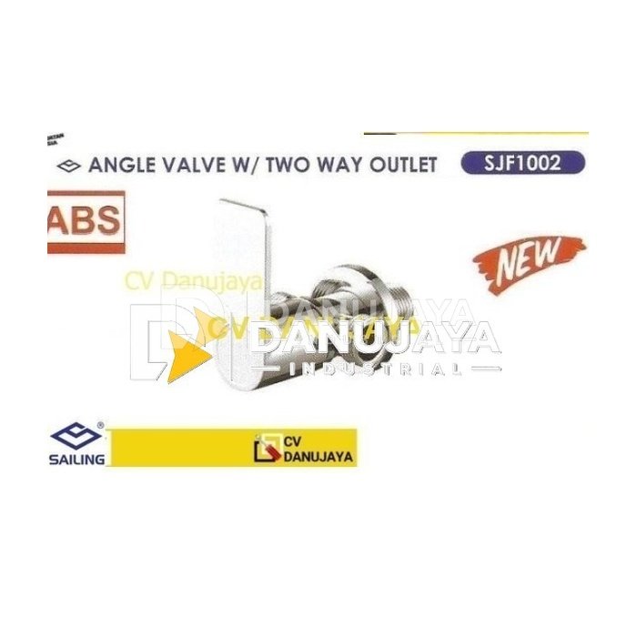 Angle Valve With Two Way Outlet - Sailing SJF1002
