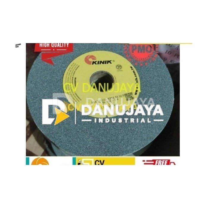 batu gerinda asah poles 1A 8" x 3/4" x 1.1/4" kinik GC 80 LV (PMO)