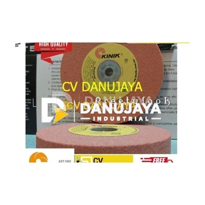 batu gerinda duduk 6 inch KINIK A 80 KV 150 x 25 x 31.75 MM.