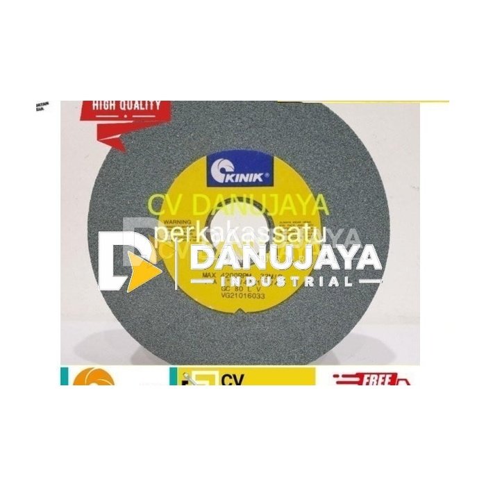 BATU GERINDA Gurinda DUDUK 150mm 6" X 3/4" X 1-1/4" KINIK HIJAU GC80LV