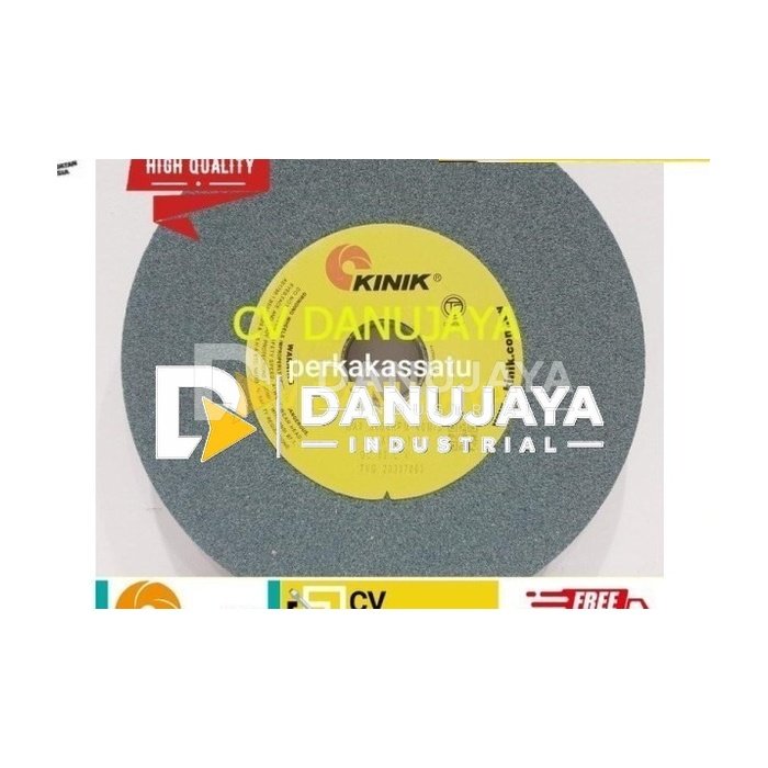 BATU GERINDA Gurinda DUDUK 200mm 8" X 1" X 1-1/4" KINIK HIJAU GC80LV