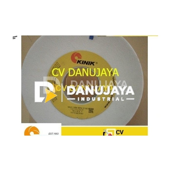 Batu gerinda Kinik 1A 255 x 25 x 75 mm Grit 60 80 100 120 K V Grit