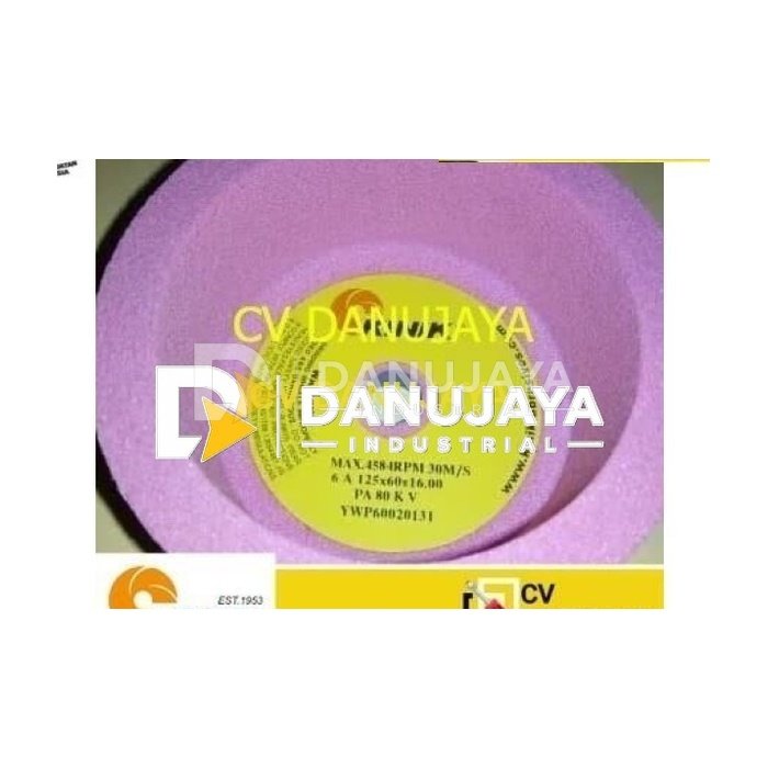 Batu gerinda mangkok KINIK straight cup PA 125X60X16-80KV 6A