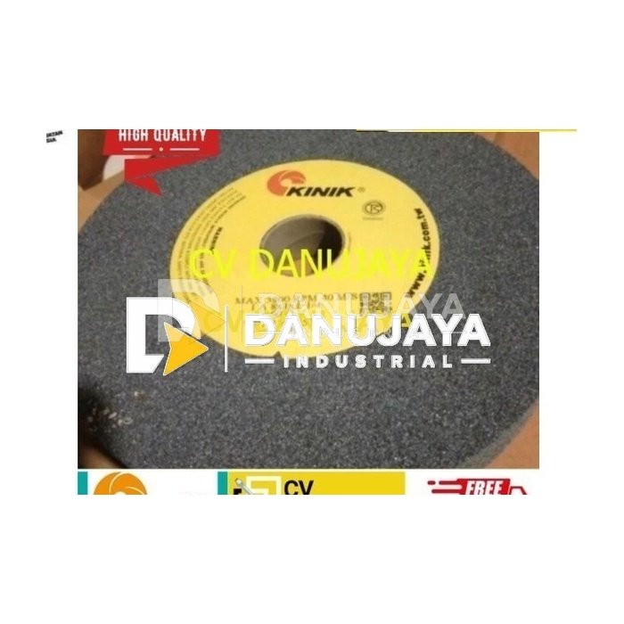 Batu gerinda/Batu asah/batu grinding KINIK abu-abu 8" x1"x1-1/4" - A80