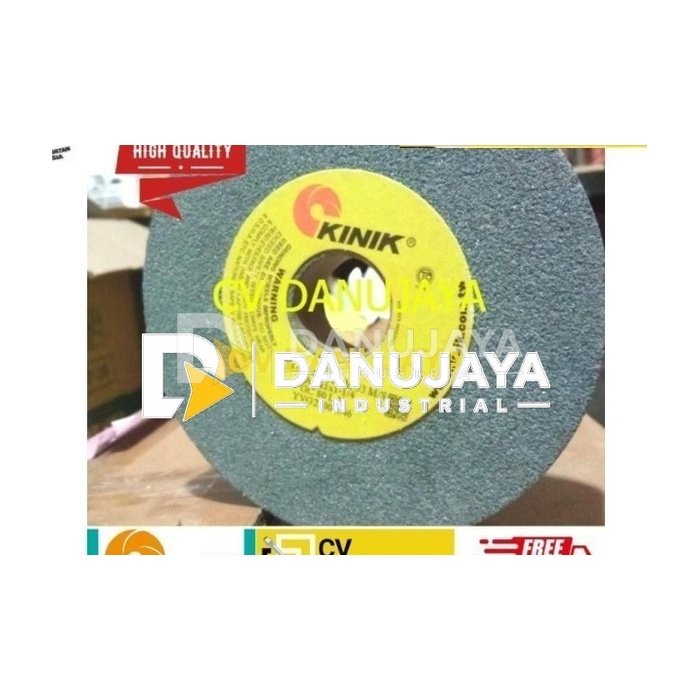 batu gerinda/batu grinding/batu asah kinik hijau 6" x1" x1-1/4"