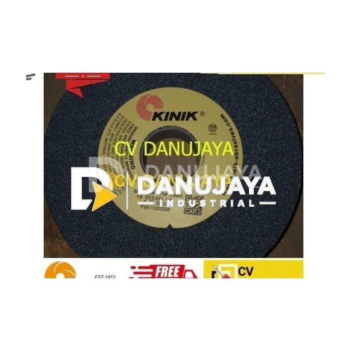 batu gurinda KINIK batu asah ukuran 6in x 3/4in x 11/4in A60QV