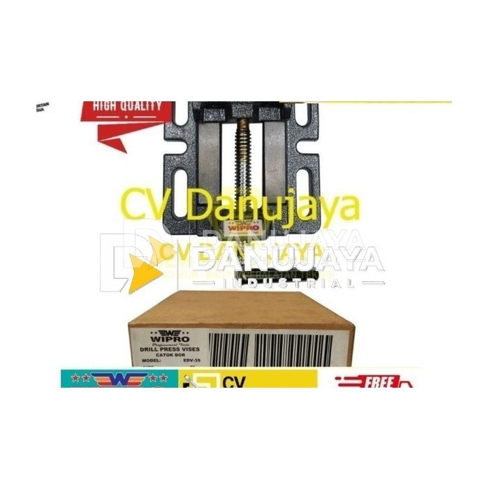 Catok Bor Duduk 3inch Wipro - Catok Ragum Bor - Bais Bor