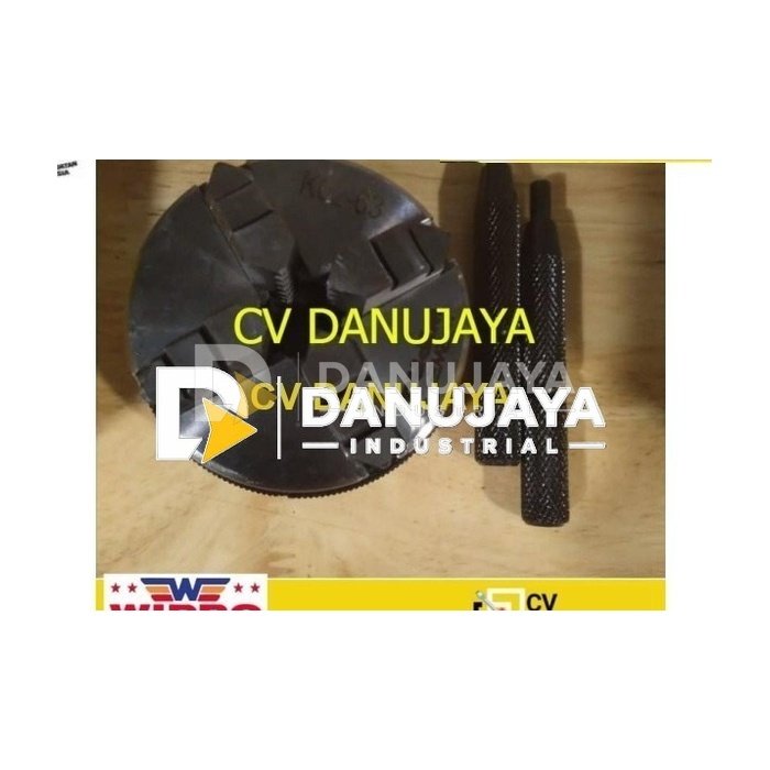 Catok Claw Chuck Kepala Mesin Bubut 4 Kaki 2.5 inchi TB4 163 Wipro