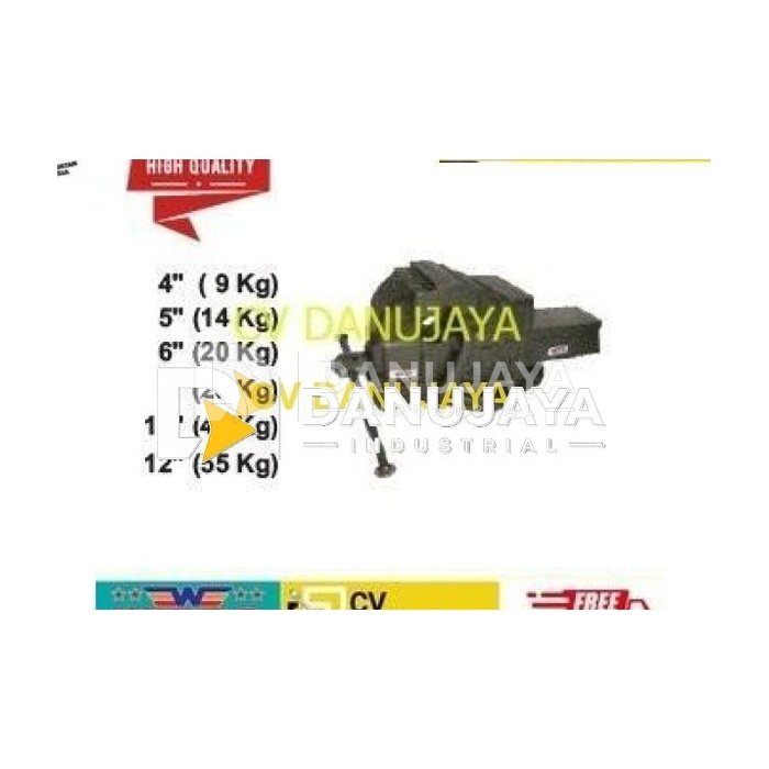 Catok Paron Ragum Besi Body All Steel Size 8 inch WIPRO