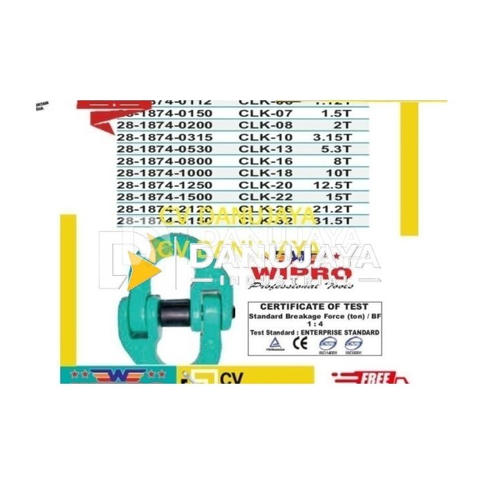 connecting link Hammerlock konekting link CLK 20 kap 1.12 Ton Wipro
