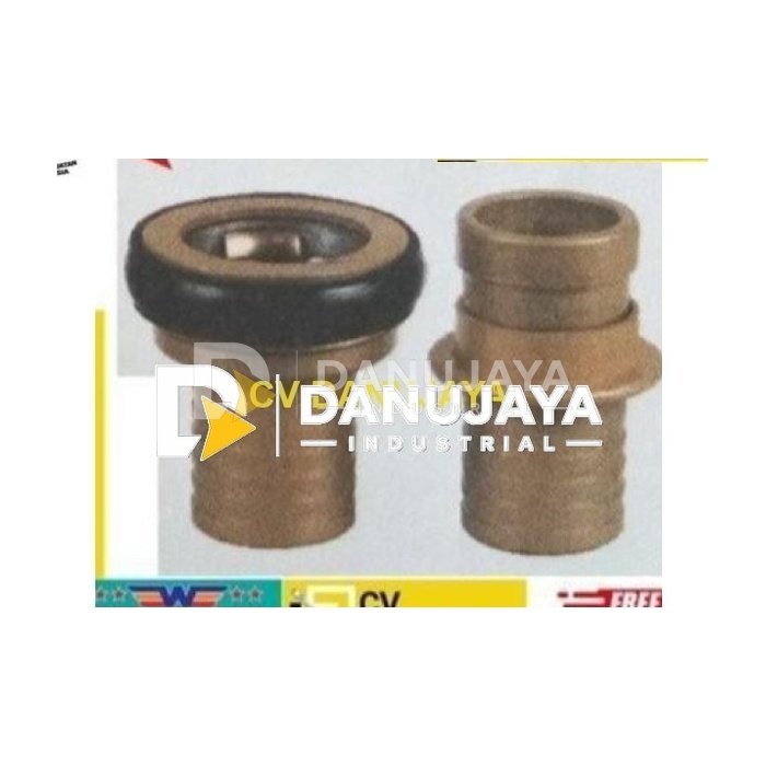 Coupling Copling Slang Selang Pipa Pemadam Size 1 1/2 Inch - Wipro