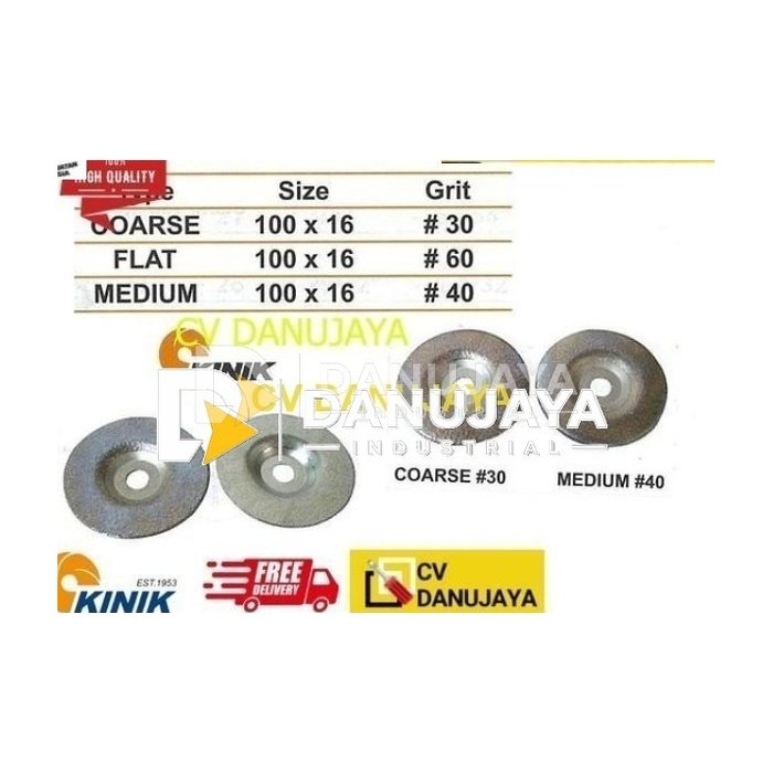 Diamond Disc Turbo size 100x16 grit30 Kinik COARSE