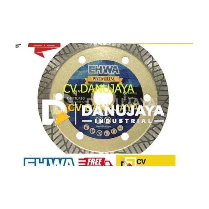 Diamond Wheel 4 Inch / Mata Potong Keramik Ehwa 1.2 mm