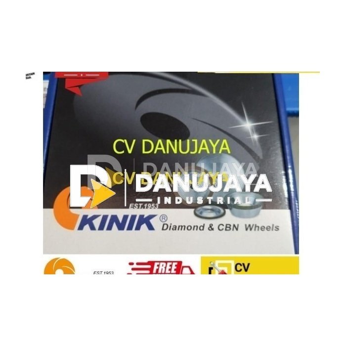 Diamond wheel KINIK 12a2 D500 N 75 BW