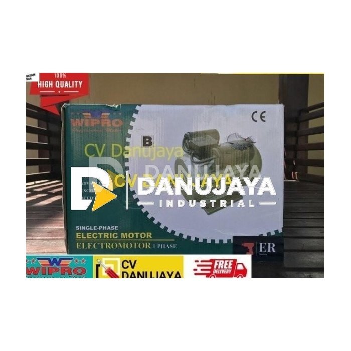 Dinamo Penggerak Wipro 3 hp/pk 1 phase Rpm 2800 tinggi Electromotor