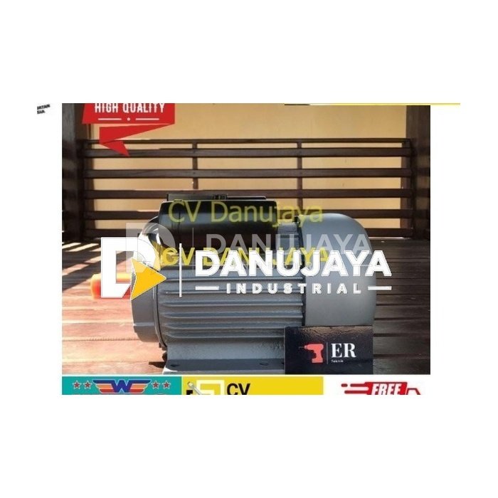 Dinamo Penggerak Wipro 3HP/PK 1Phase Rpm 1400 rendah Electromotor Elektromotor