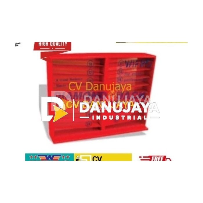 Display Rak Lemari Besi Alat Kunci Sock WIPRO