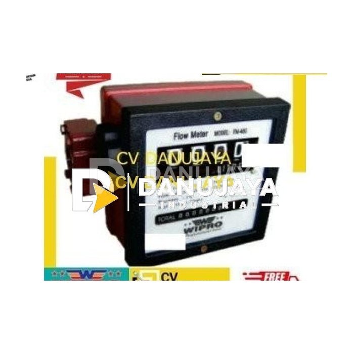 Flow meter 4 digit drat 1-1/2" FM40G WIpro