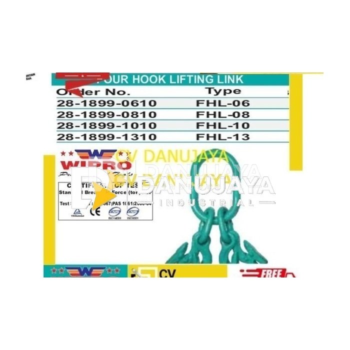 Four For Empat hook lifting link FHL 06 Wipro