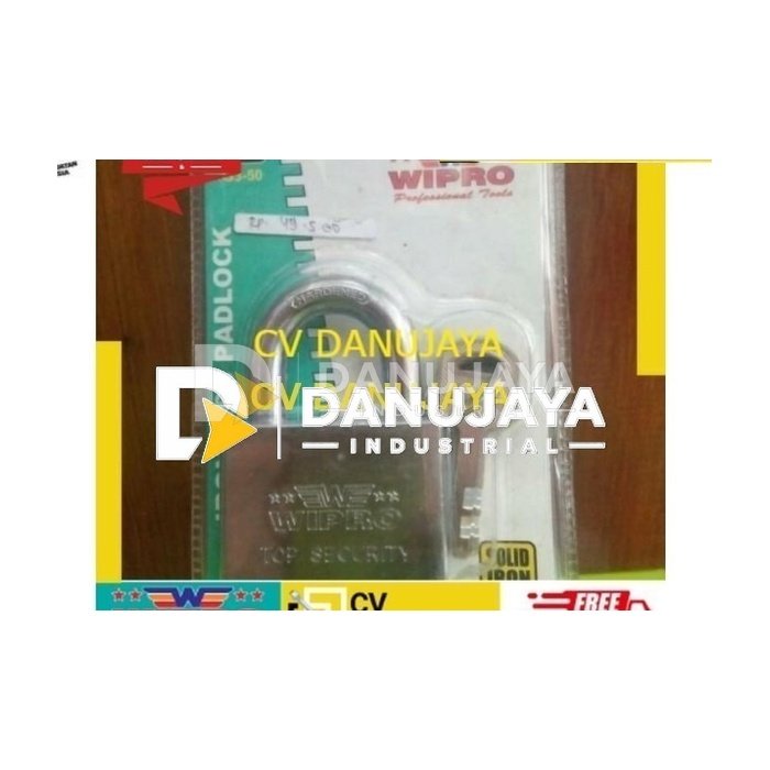 Gembok Pagar Rumah Pintu 50mm G3 WIPRO