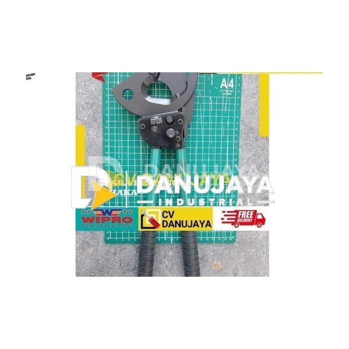 Gunting Kabel Size 400 mm2 kawat Pemotong Cooper Aluminium Wipro CC400
