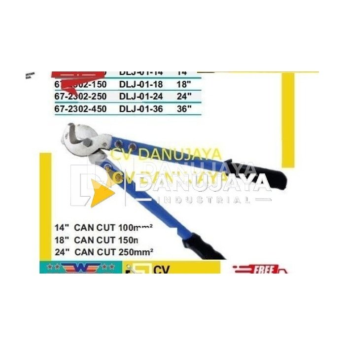 GUNTING KABEL ukuran 18" WIPRO