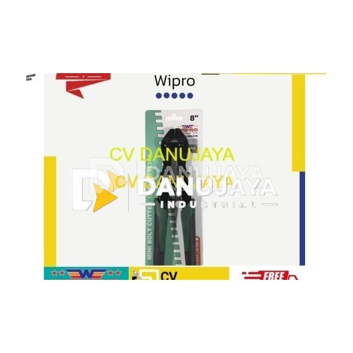 Gunting Potong Beton Besi Mini Bolt Cutter 8" Inch wipro