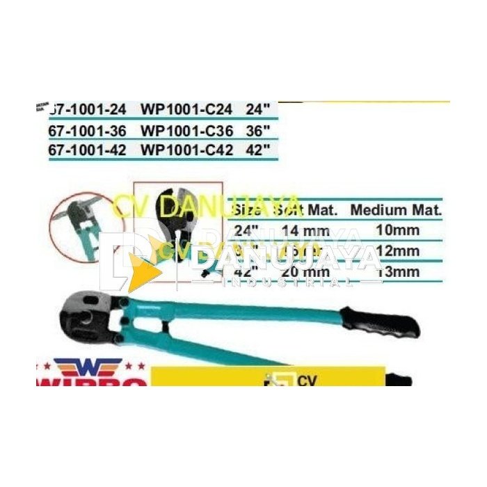 Gunting Seling Sling Baja Tang Potong Kawat ukuran 24" WIPRO