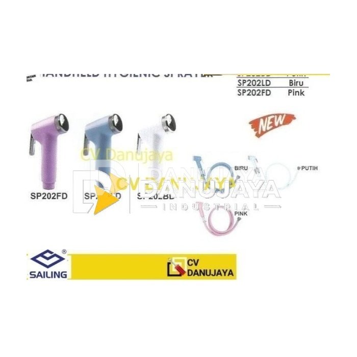 Handheld Hygienic Sprayer Shower Semprot WC 1/2 Inch Sailing SP202BD