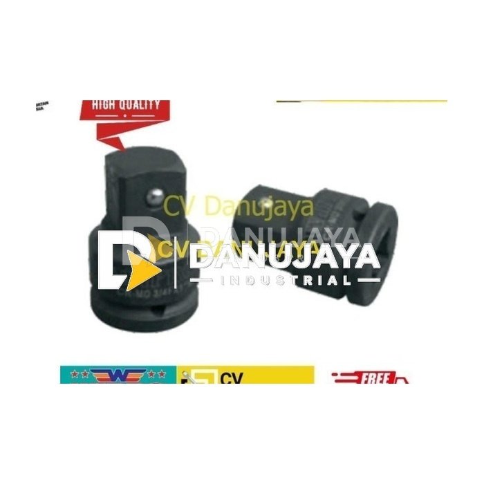 Impact adaptor Kunci Mata Wipro 3/4" F x 1" M