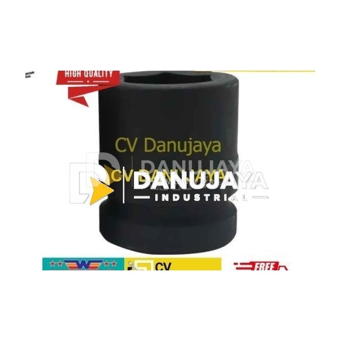 Impact Socket Wipro Mata Kunci Impact 3/4 Inch 6 pt - 21 MM