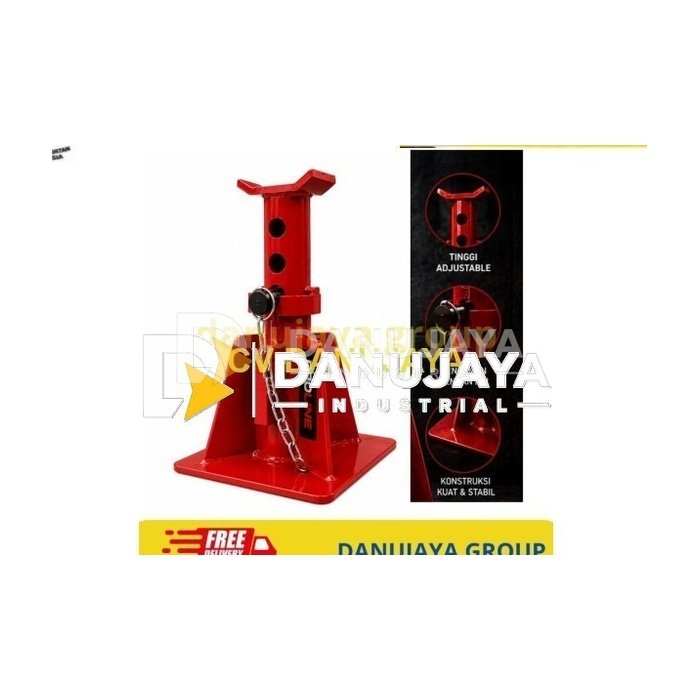 Jack Stand 25 TON Dongkrak Penyangga Heavy Duty Beban 25TON Tiang Penyangga Kendaraan Mobil Penopang Kendaraan PROLINE
