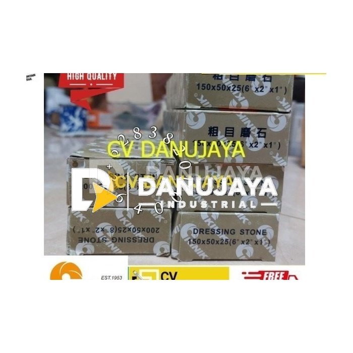 KINIK batu asah dressing stone 6 Inch 150 x 50 x 25 ( 6" x 2" x 1")