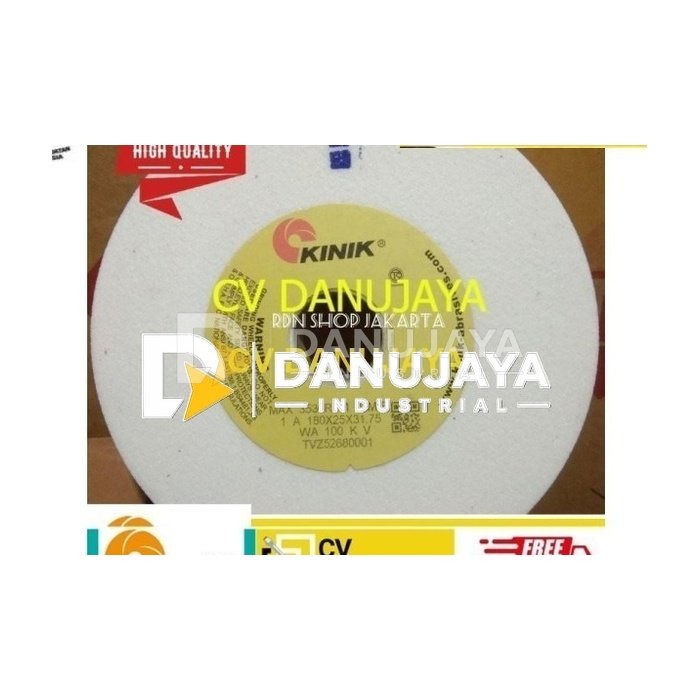 KINIK Batu gerinda 1 A 180x25x31.75 Grit 60 80 100 120 Grinding Wheel