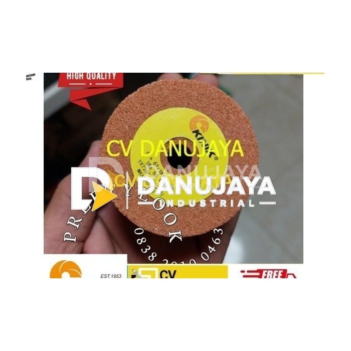 KINIK Batu Gerinda Mangkok 6 A 65 x 38 x 10 mm Grit 60 Cup Wheel